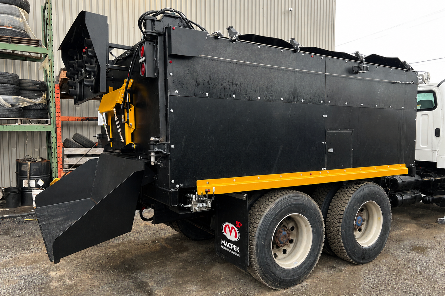 Benne chauffante 10 tonnes