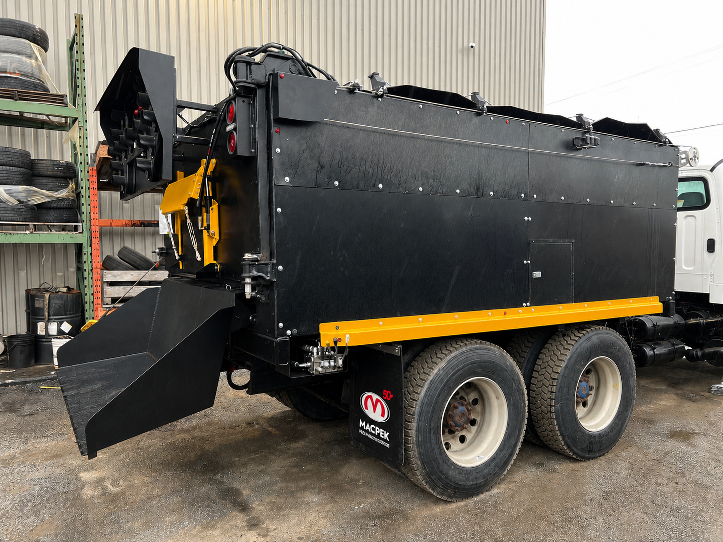 Benne chauffante 10 tonnes